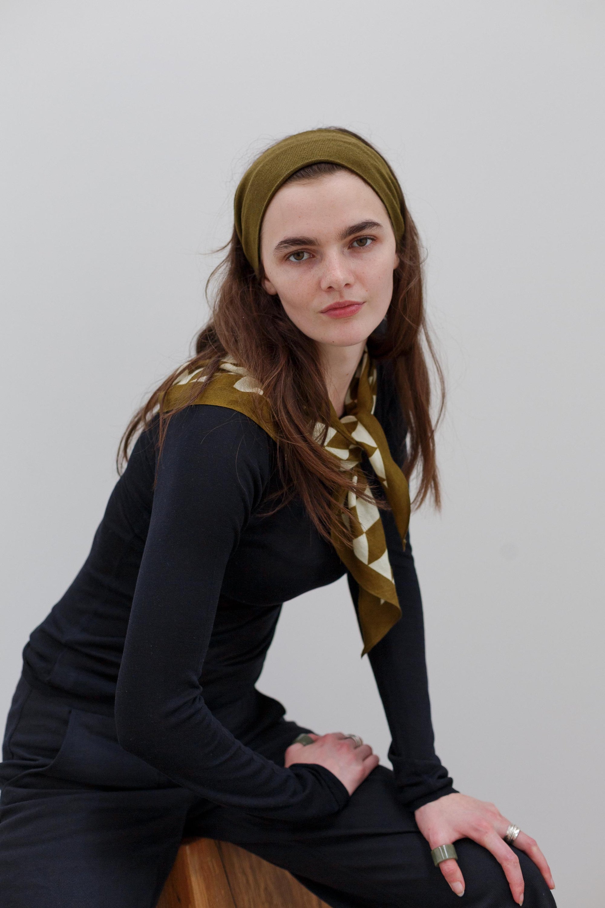 Duzzi Cashmere Silk Scarf - Diamond