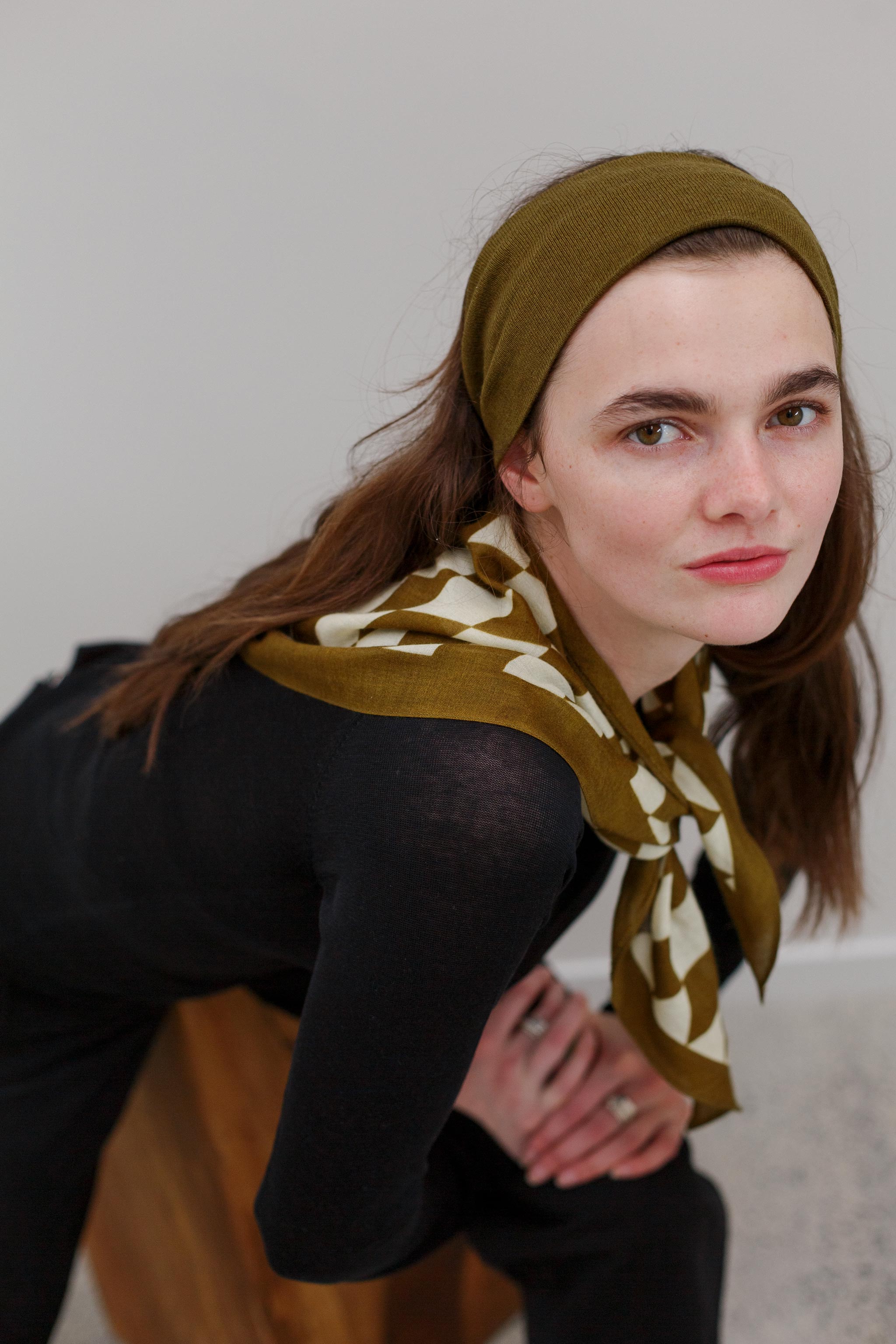 Duzzi Cashmere Silk Scarf - Diamond