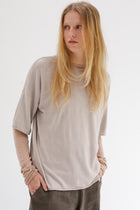 Lili Cotton Bamboo Tee - Whip