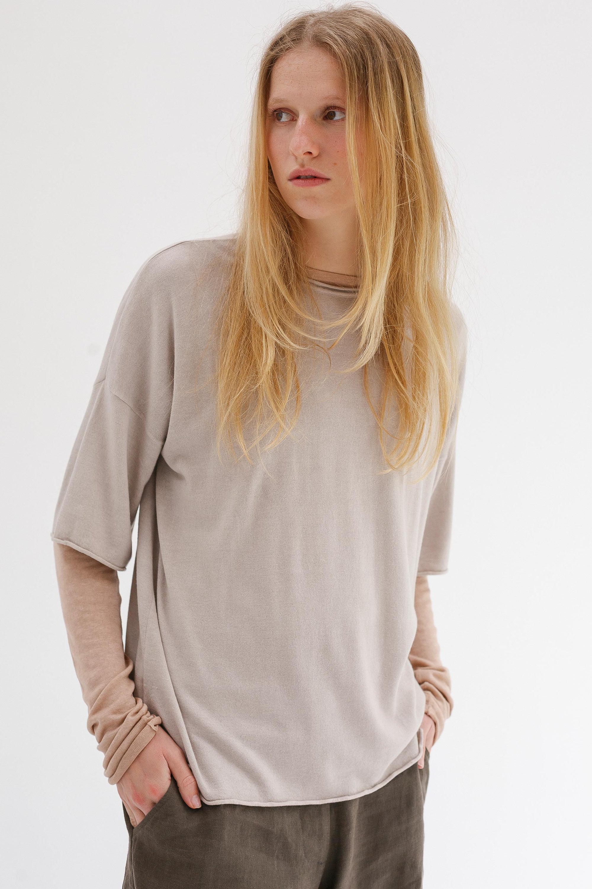 Lili Cotton Bamboo Tee - Whip