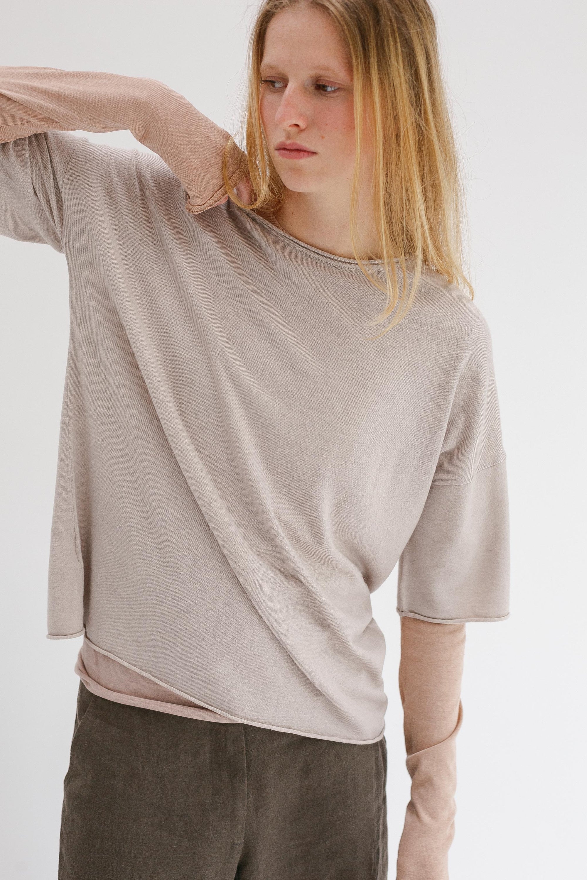 Lili Cotton Bamboo Tee - Whip