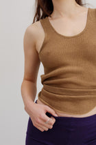 Waves Cashmere Cotton Shorts - Violetta