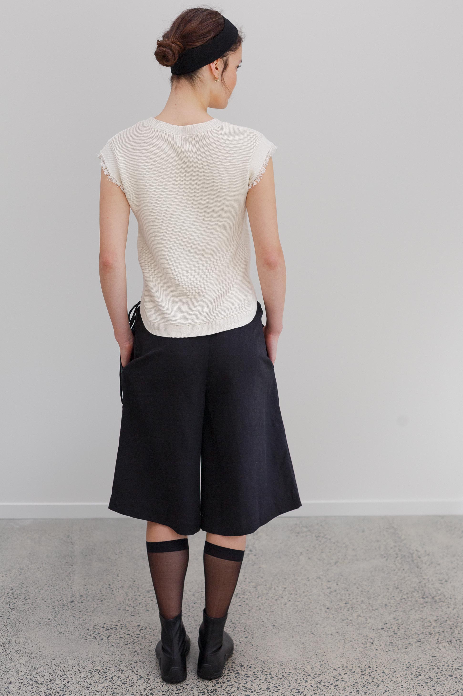 Hazy Organic Cotton Top - Shell