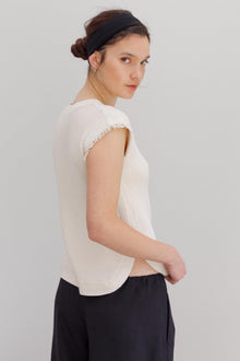 Hazy Organic Cotton Top - Shell