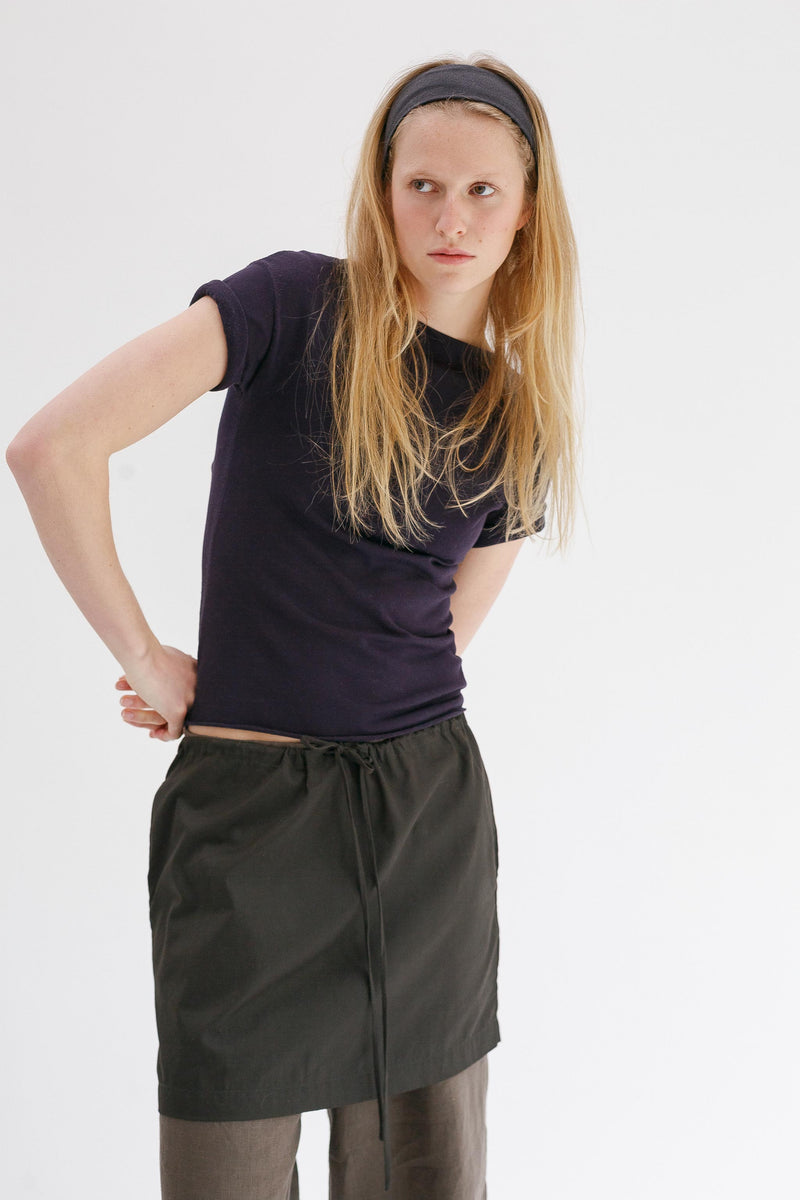 Rei Silk Cashmere Band - Charcoal