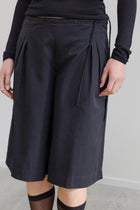 Yudi Tencel Shorts - Noir