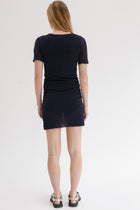 Onure Silk Mini Dress - Ink