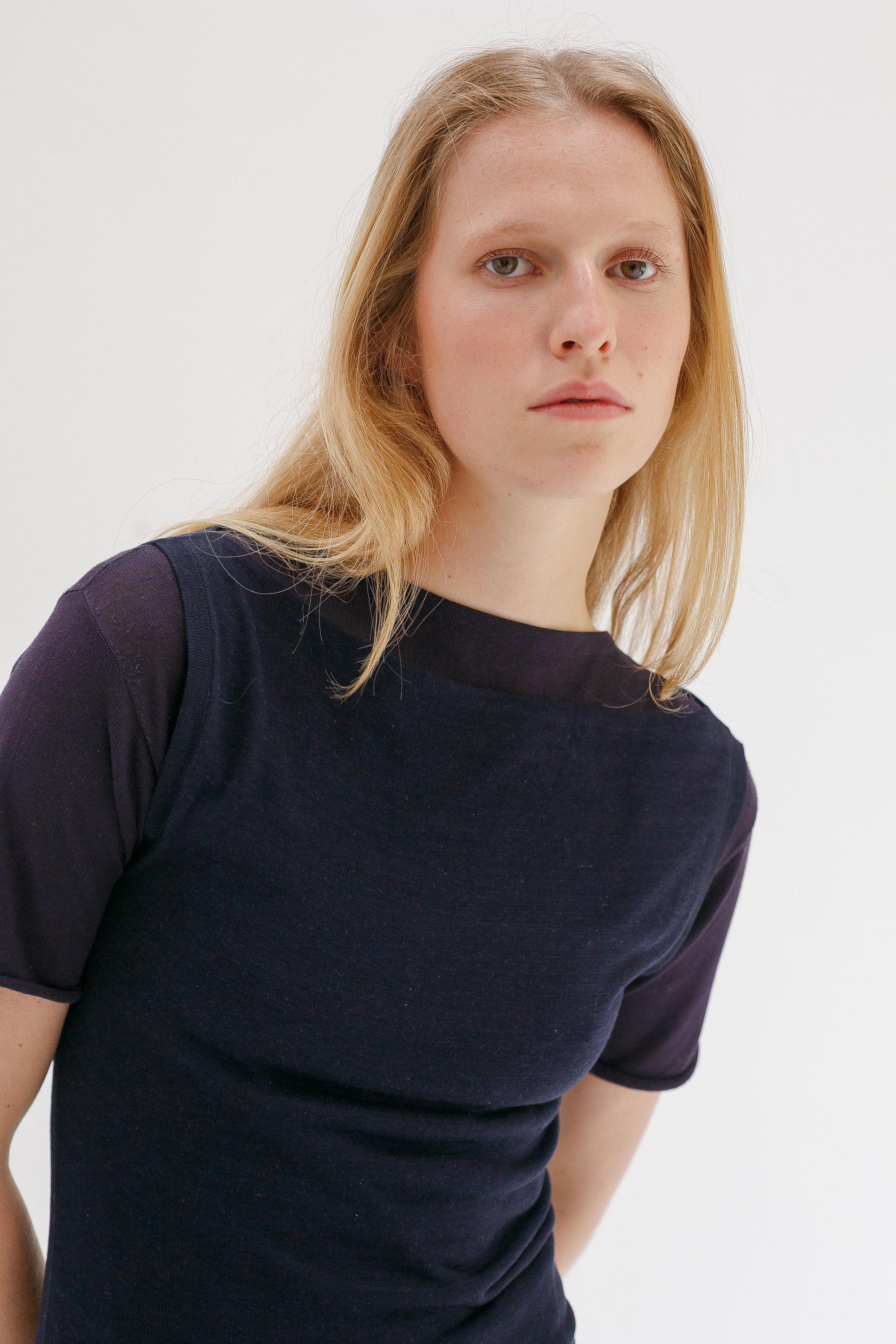 Onure Silk Mini Dress - Ink