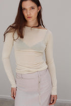 Onure Silk Top - Shell