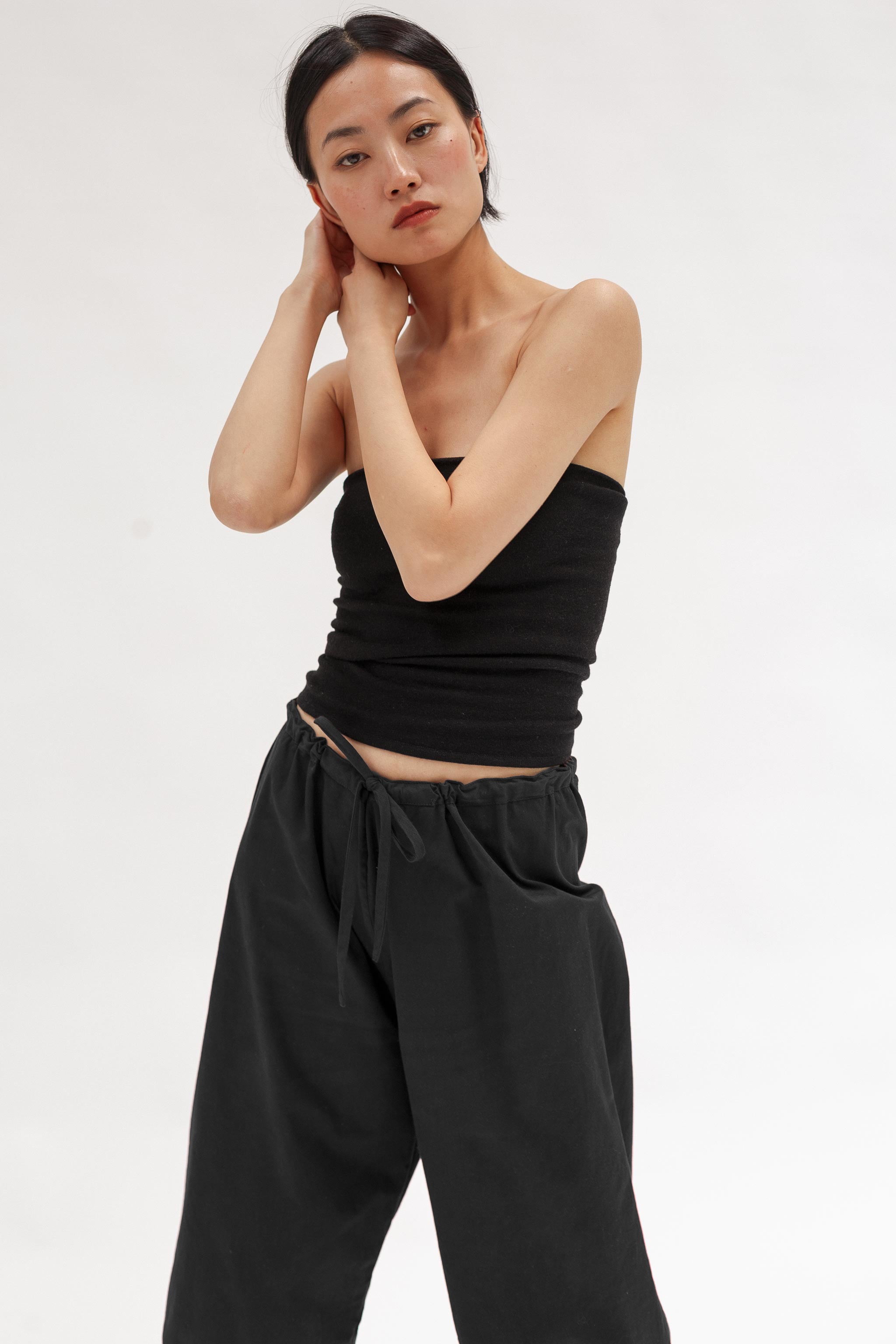 Dream Cotton Pants - Black