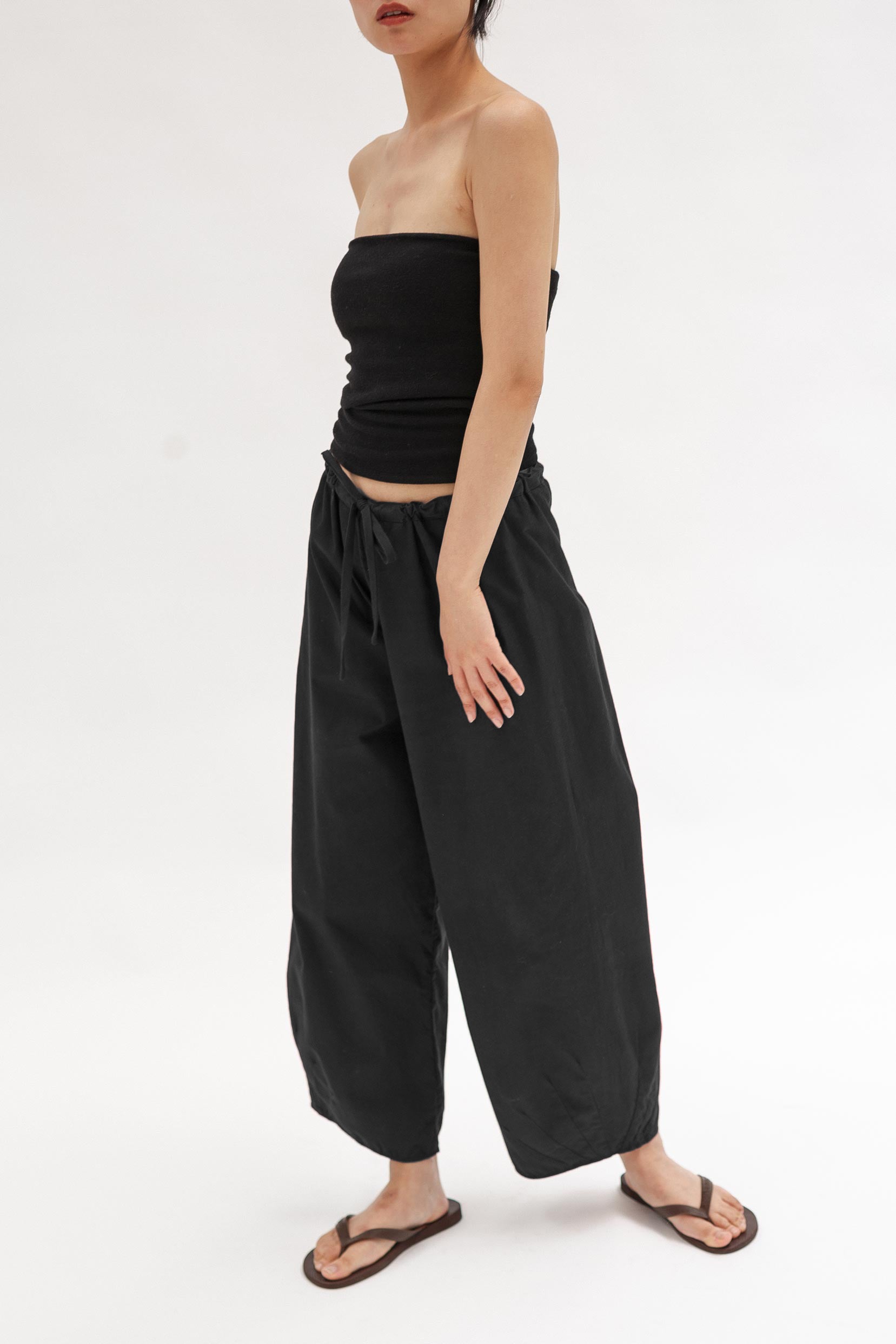 Dream Cotton Pants - Black