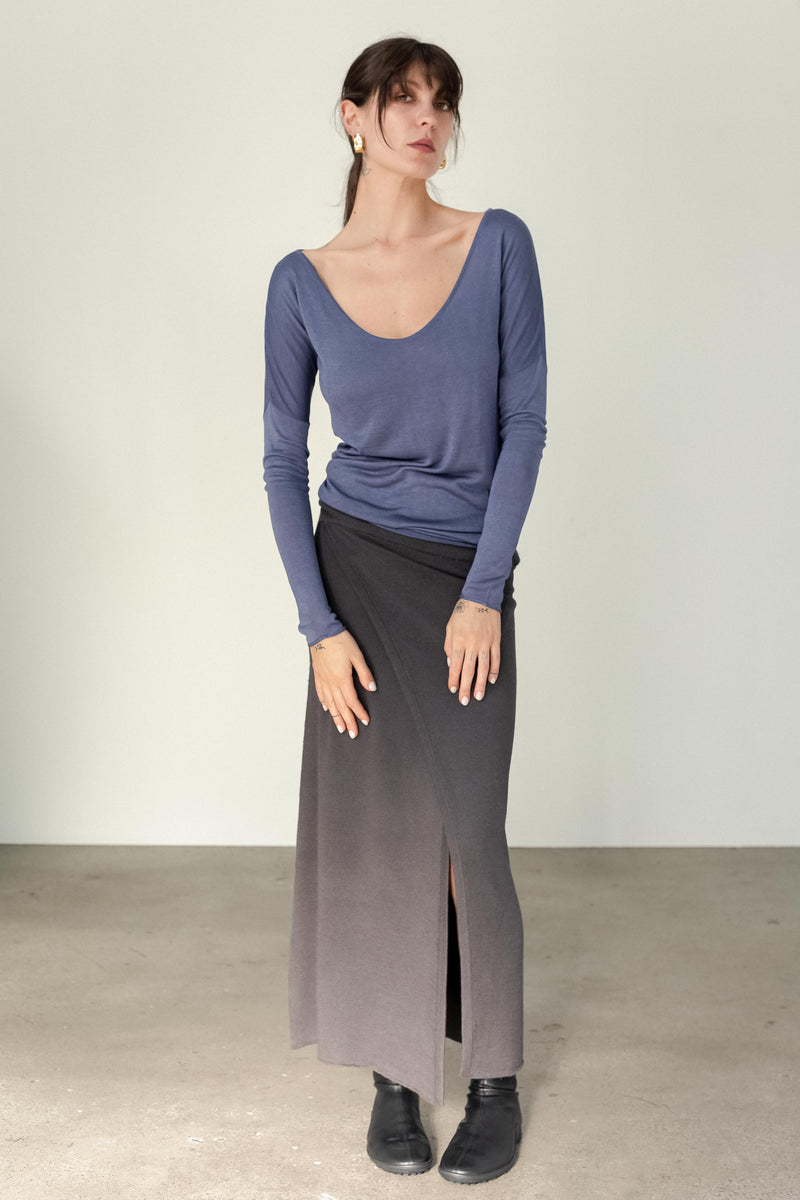 Scoop Silk Top