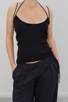 Yudi Tencel Pants - Noir