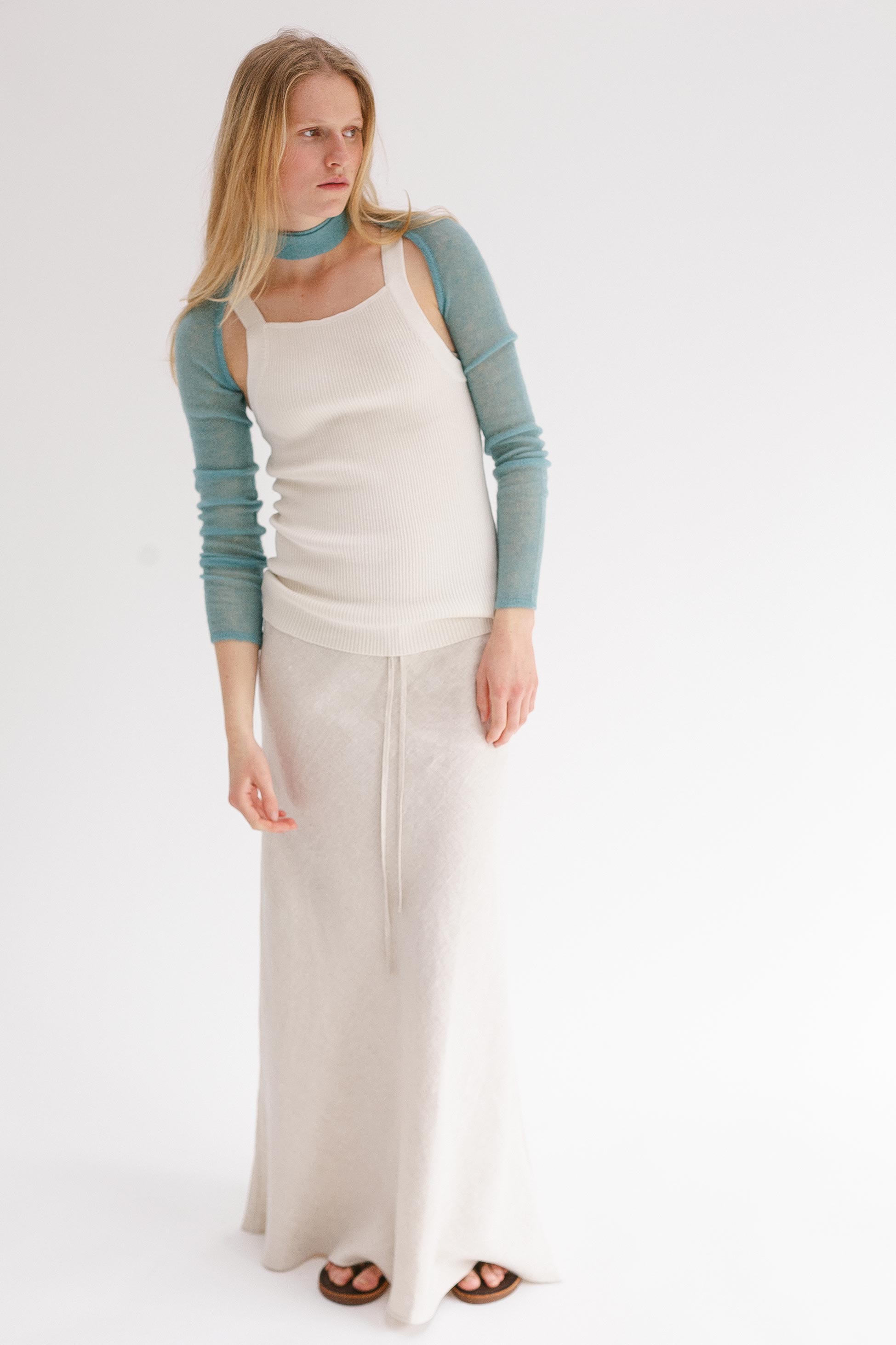 ZZ Cashmere Sleeves - Ocean