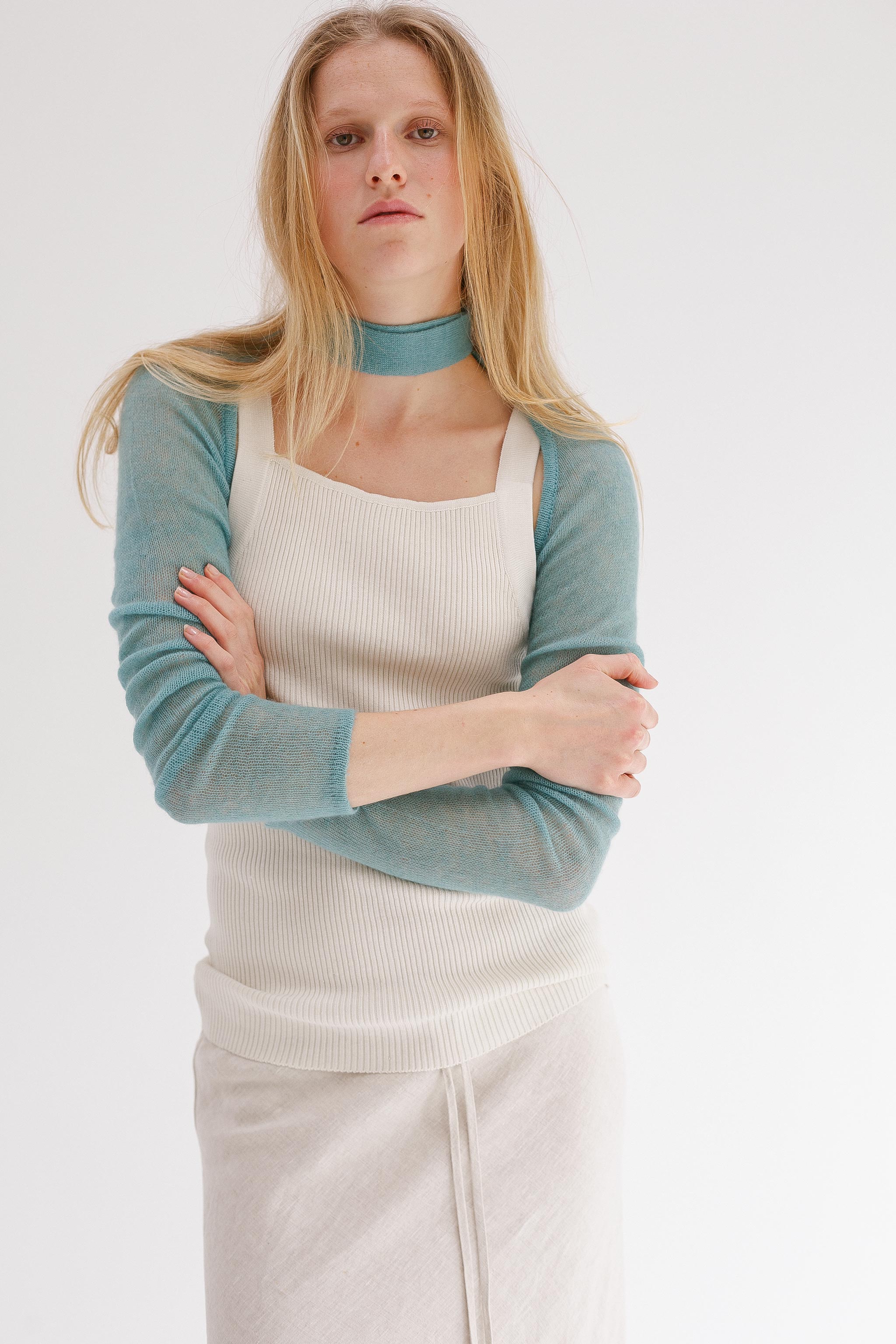 ZZ Cashmere Sleeves - Ocean