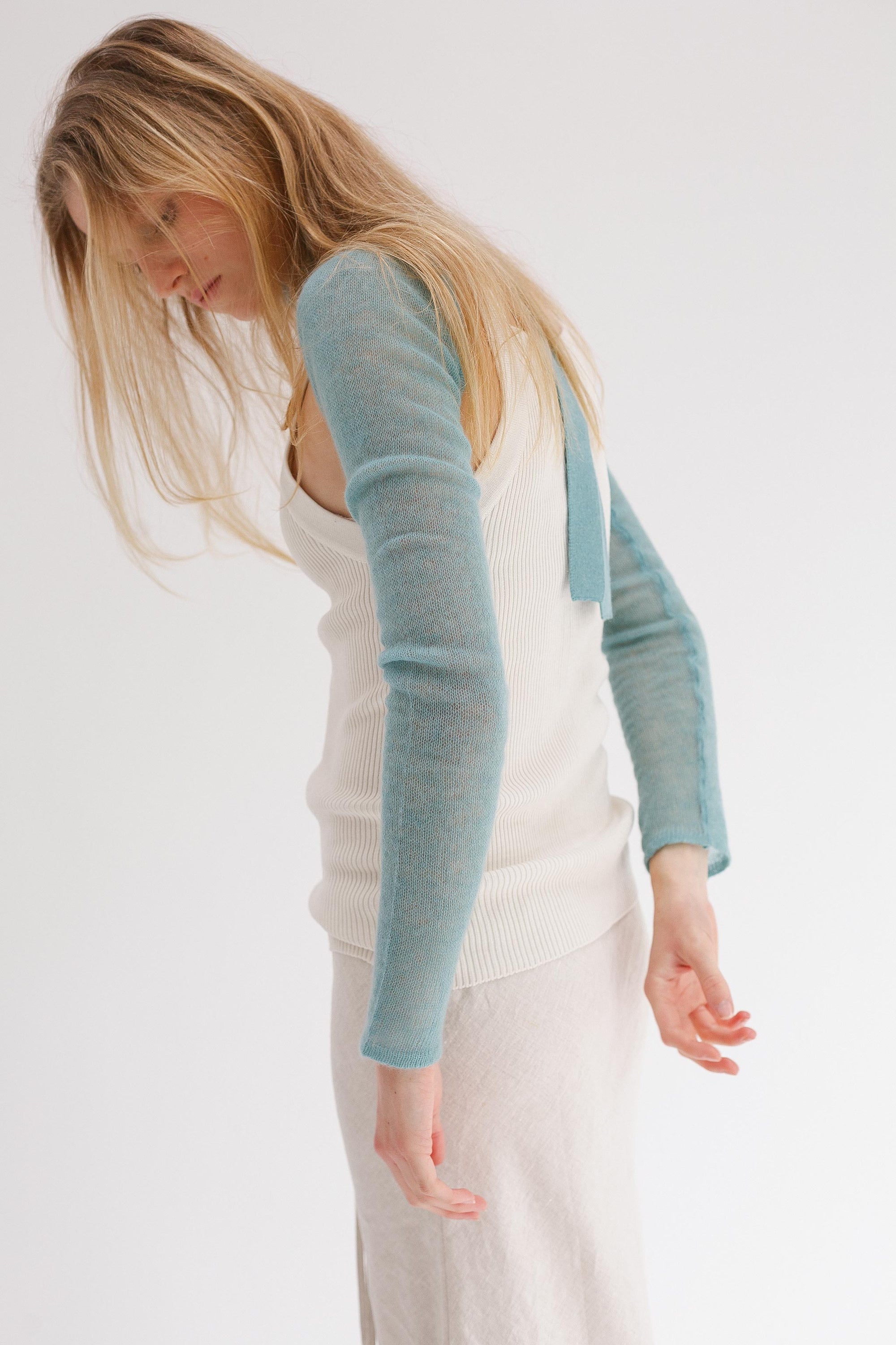 ZZ Cashmere Sleeves - Ocean