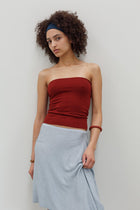 Opio Silk Cashmere Top - Claret