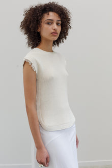 Hazy Organic Cotton Top - Shell