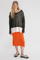 Ravel Linen Top - Black