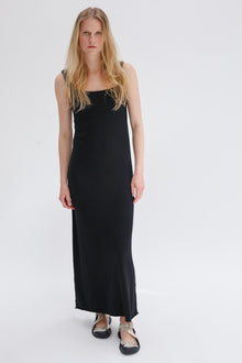 Neem Cashmere Cotton Dress - Black