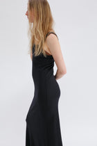 Neem Cashmere Cotton Dress - Black