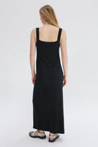 Neem Cashmere Cotton Dress - Black