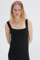 Neem Cashmere Cotton Dress - Black