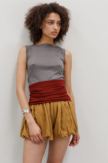 Dahka Linen Shorts - Sunstone