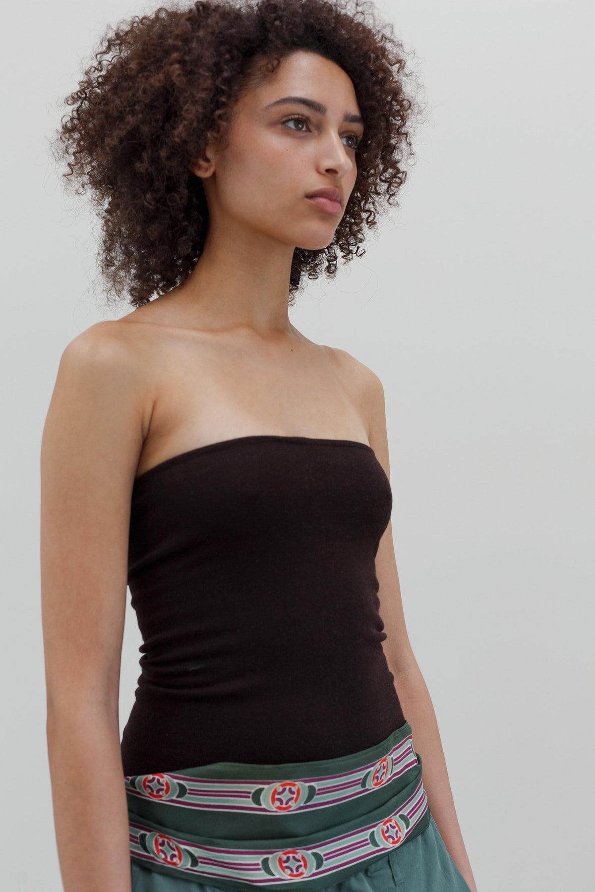 Opio Silk Cashmere Top - Coffee