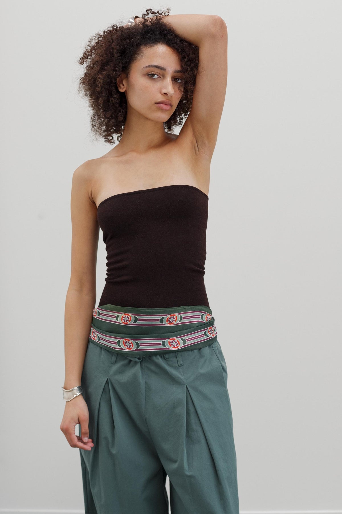 Opio Silk Cashmere Top - Coffee