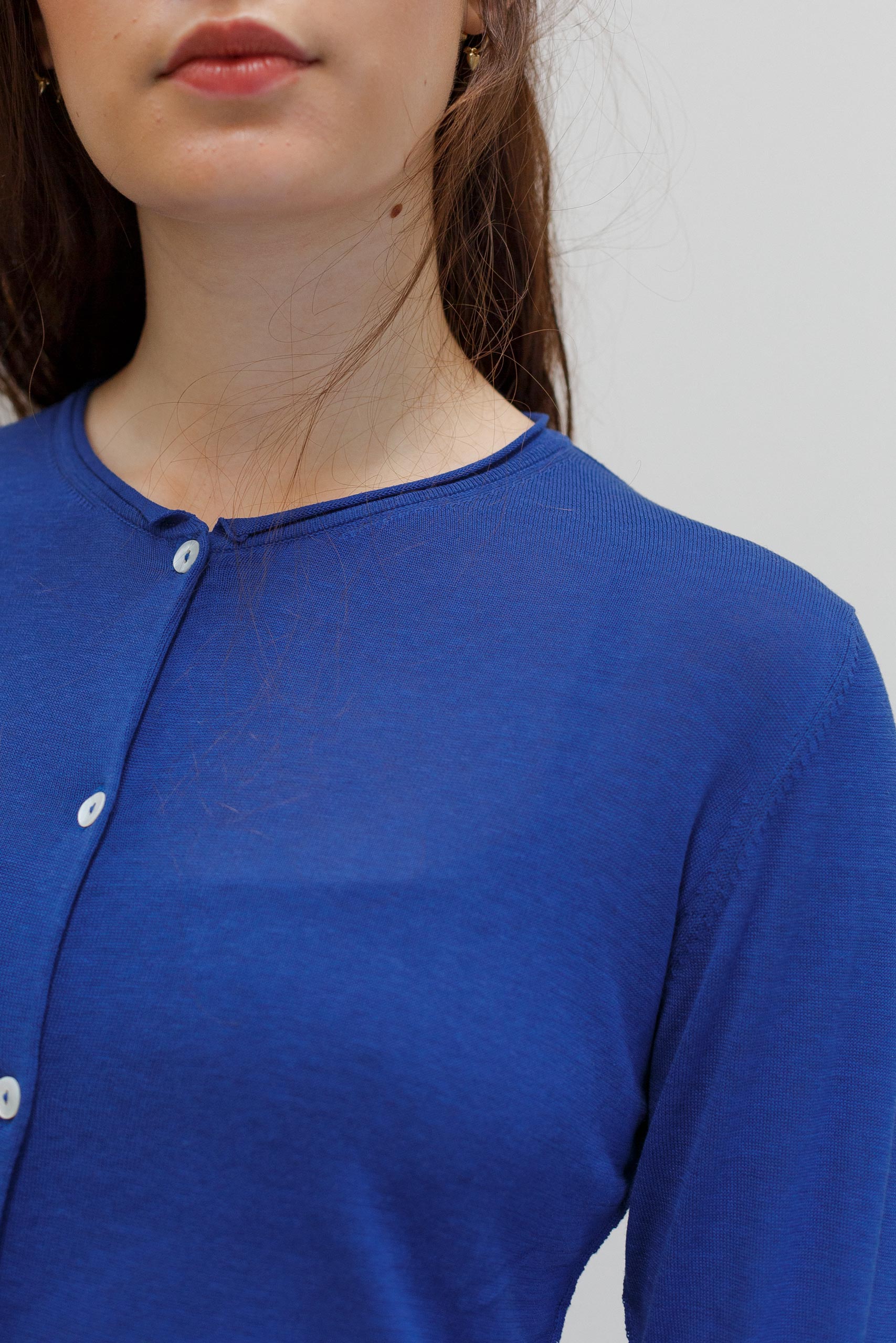 Chimes Silk Cardigan - Azura