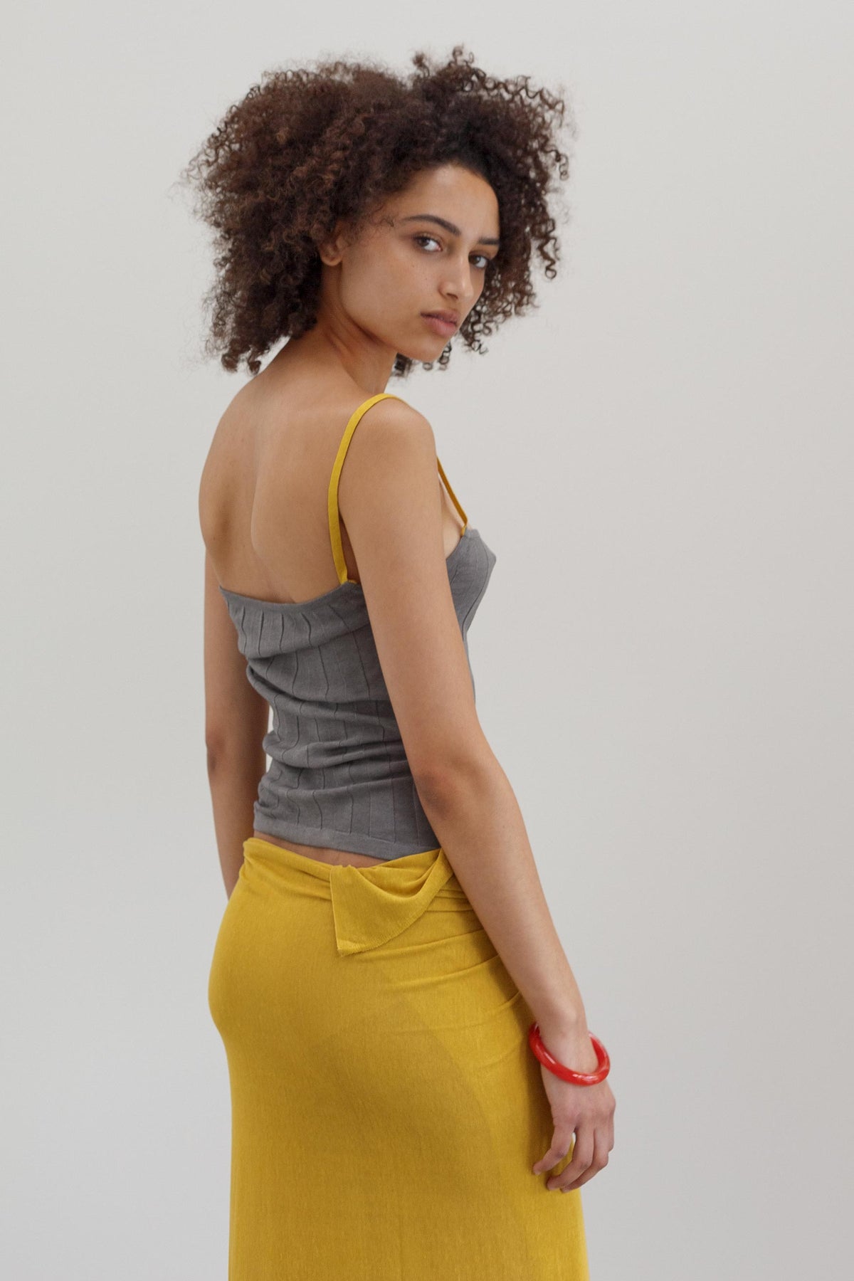 Lolita Rib Top - Sterling & Saffron