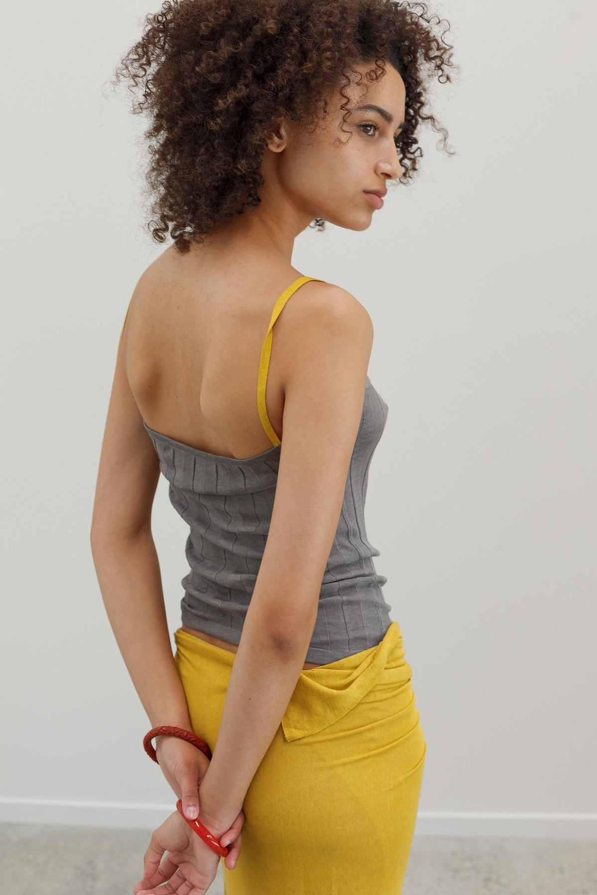 Lolita Rib Top - Sterling & Saffron