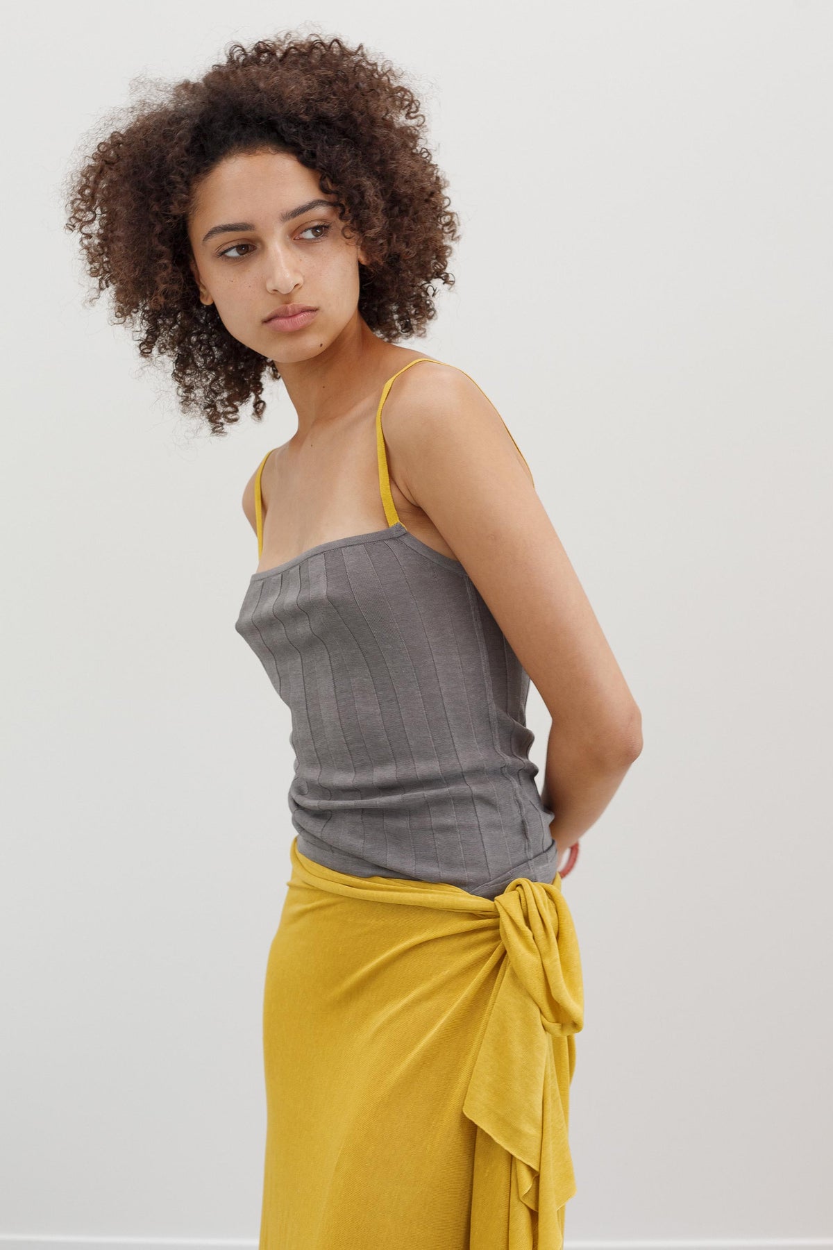 Lolita Rib Top - Sterling & Saffron