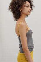 Lolita Rib Top - Sterling & Saffron