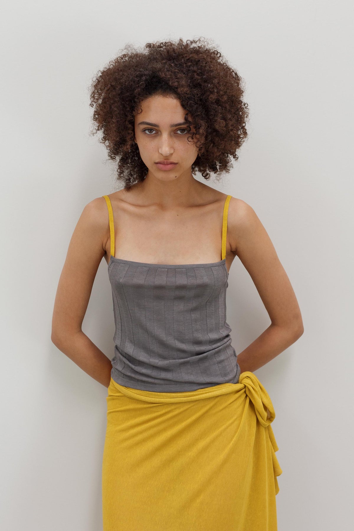 Lolita Rib Top - Sterling & Saffron
