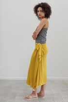 Meme Silk Wrap - Saffron