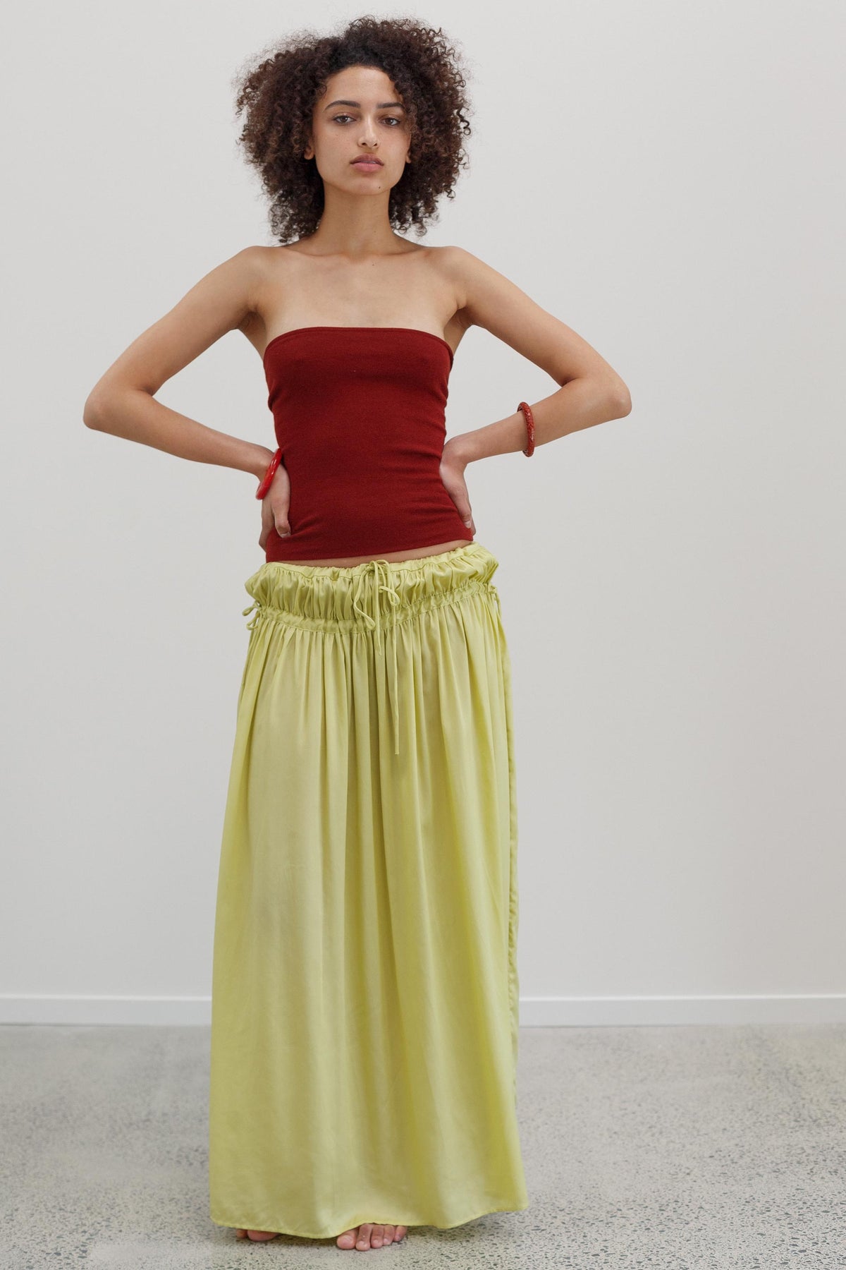 Loewy Tencel Skirt - Peel