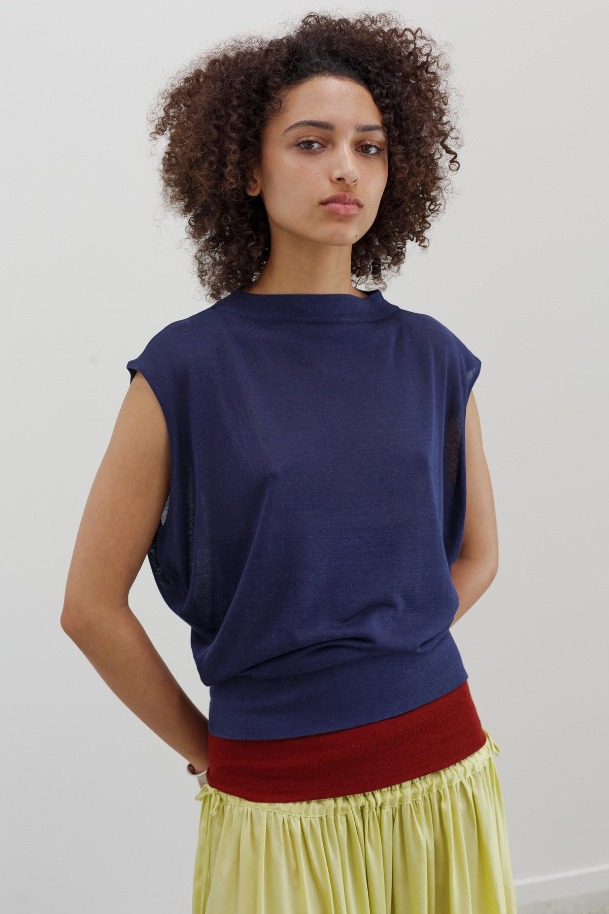 Libertere Silk Top - Eclipse