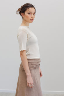 Onure Silk Tee - Shell