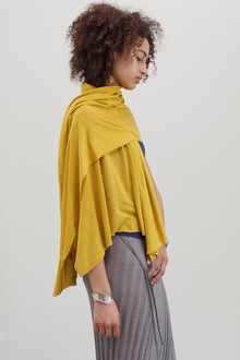 Meme Silk Wrap - Saffron
