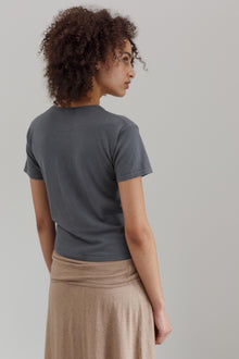 Minikin Organic Cotton Top - Carbon