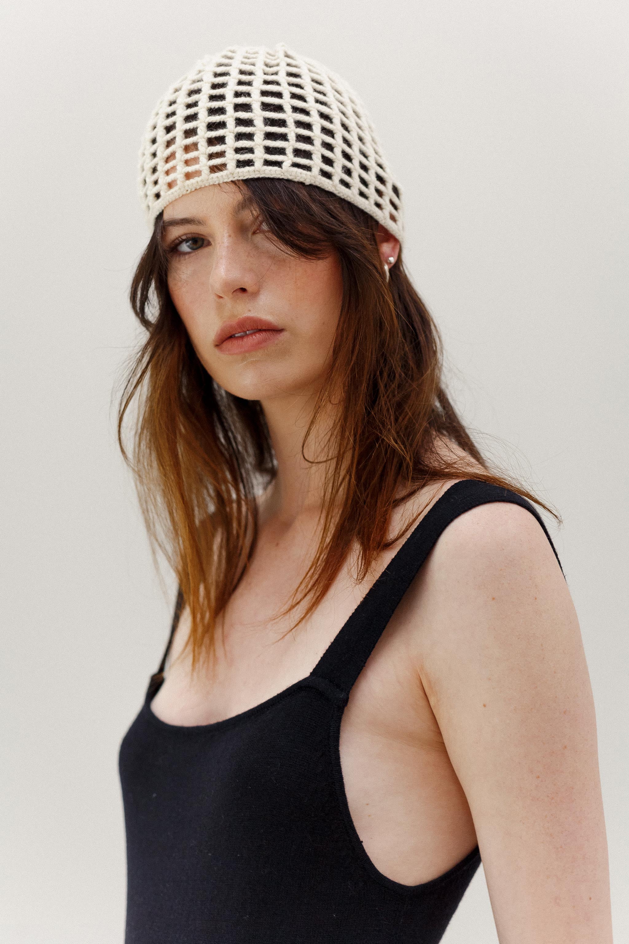 Neem Cashmere Cotton Dress - Black