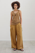 Yudi Linen Pants - Sunstone