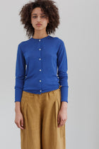 Chimes Silk Cardigan - Azura