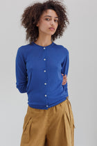 Chimes Silk Cardigan - Azura