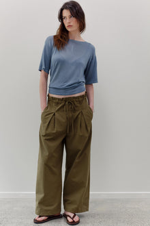 Jaker Cotton Pants - Green Tea