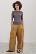 Yudi Linen Pants - Sunstone