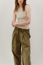 Jaker Cotton Pants - Green Tea