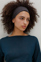 Rei Silk Cashmere Band - Charcoal